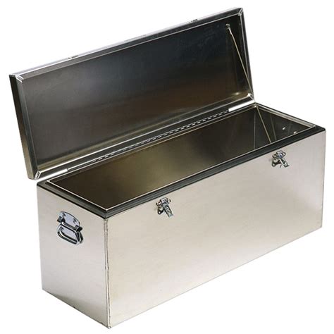 metal tool boxes with hinged lids|metal utility box with lid.